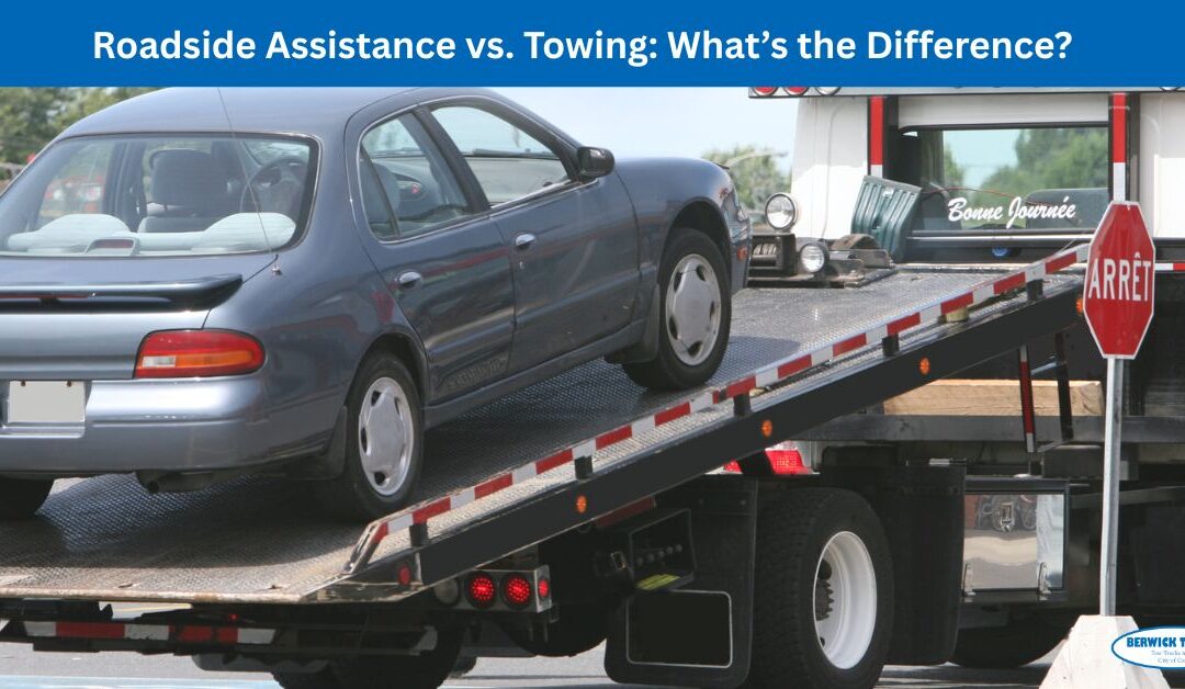 Roadside Assistance vs. Towing: What’s the Difference?